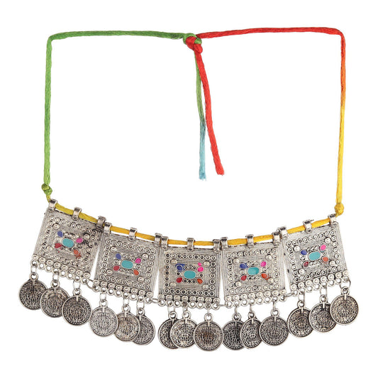 Afghani Alloy Brass Choker-Necklace-ONESKYSHOP