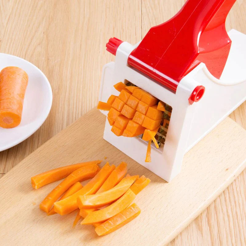 HEAVY DUTY VEGETABLE SLICER DICER VEGETABLE CHOPPER FOR VEGGIES, ONIONS, CARROTS, CUCUMBERS AND MORE