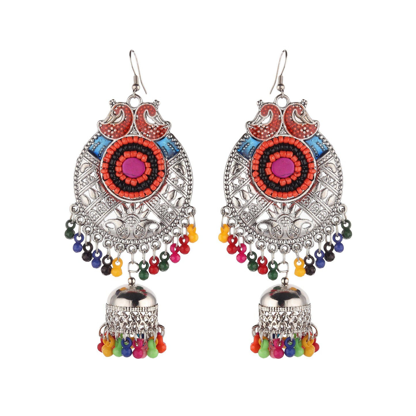 Delightful Multicolor Dangler-Earrings-ONESKYSHOP