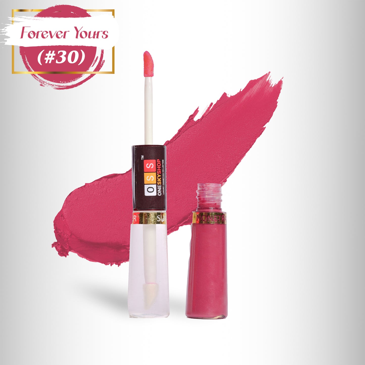 48 Shades Available .. OSS Liquid Lipstick With Lip Gloss