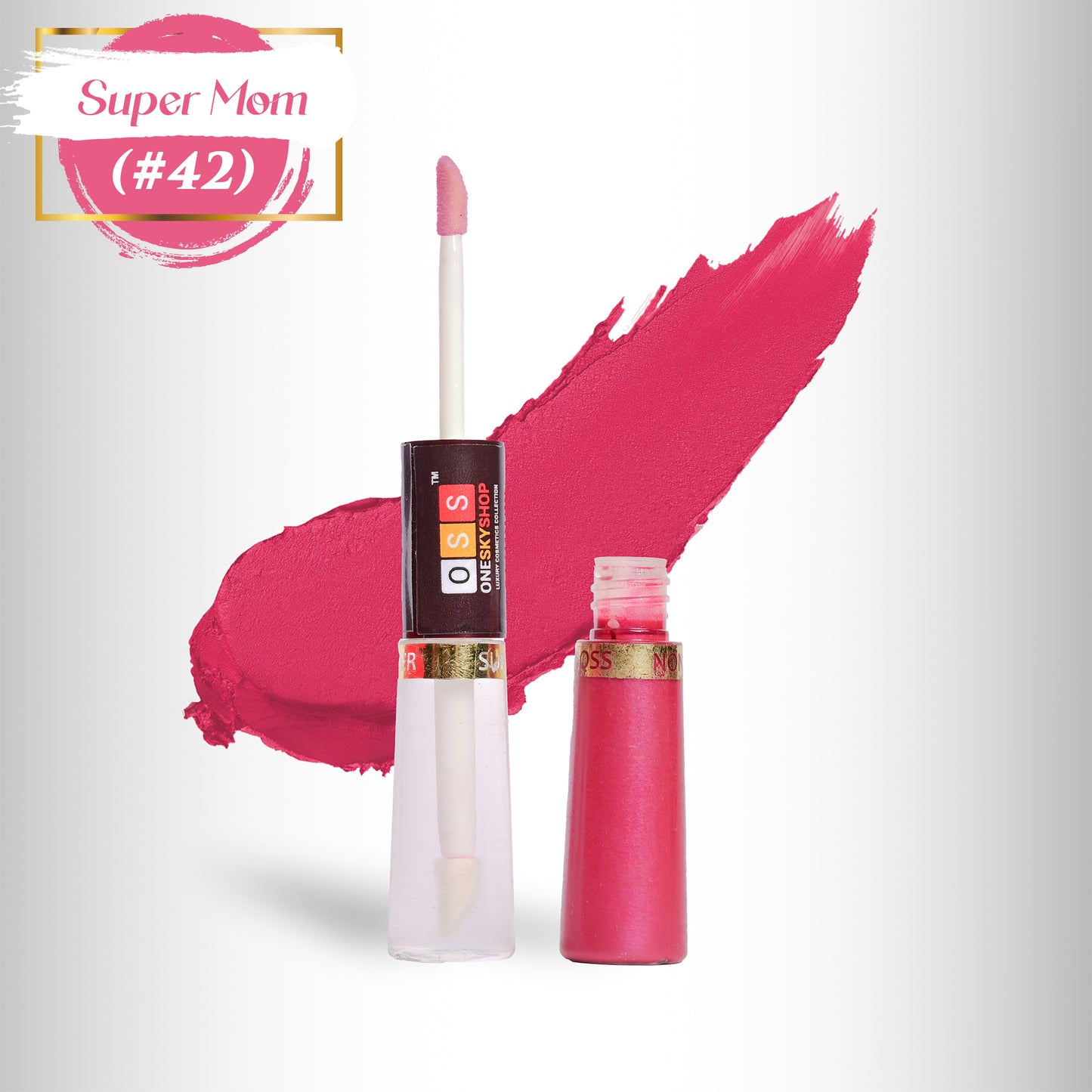 48 Shades Available .. OSS Liquid Lipstick With Lip Gloss