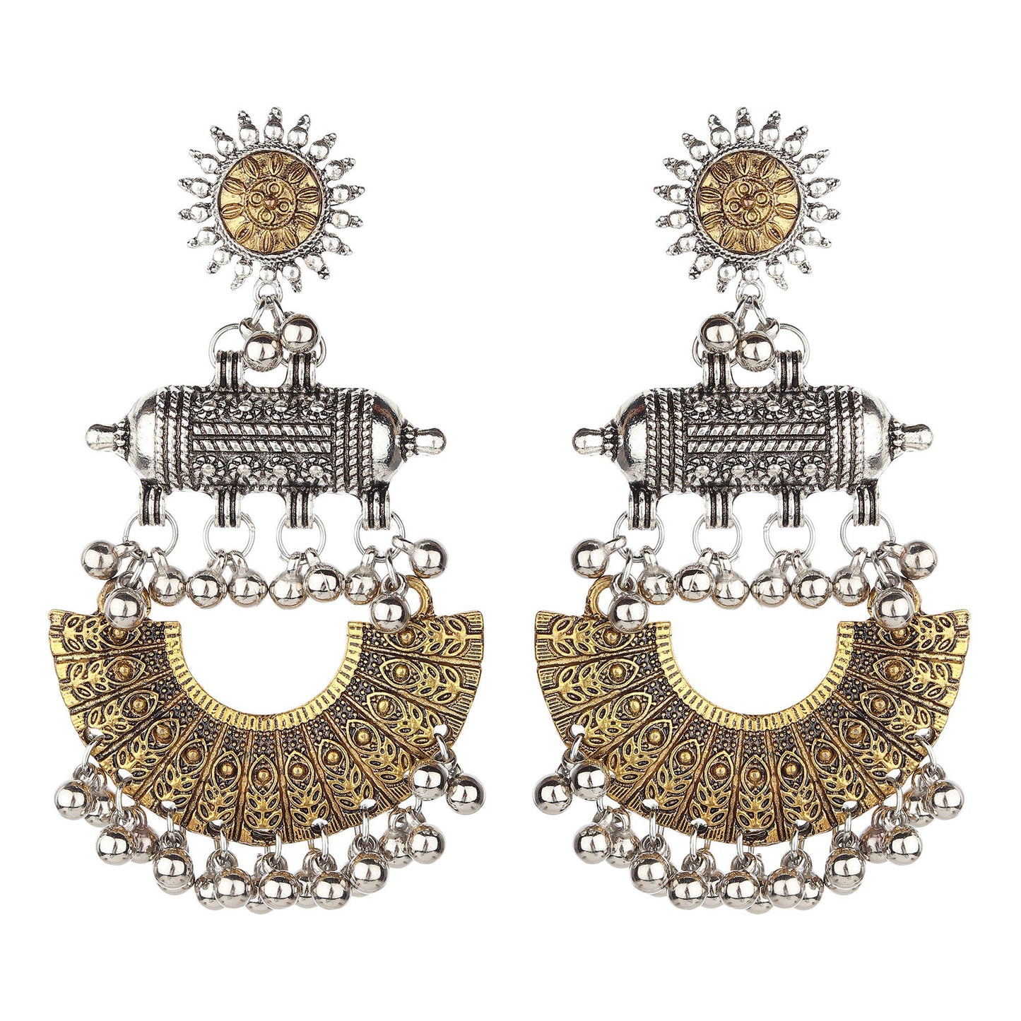 Chandbali Earrings-Earrings-ONESKYSHOP