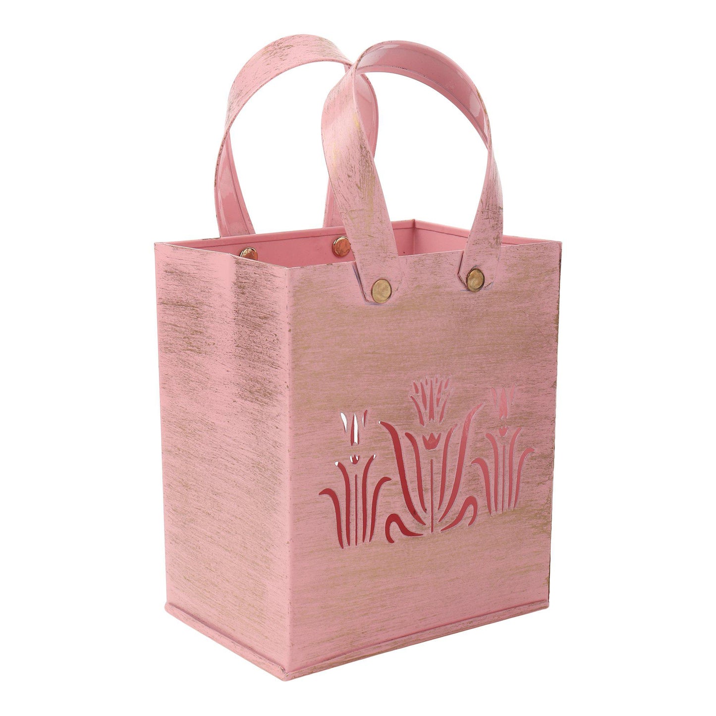 Gift Hamper In Designer Carry Bag-Iron Basket Bag-ONESKYSHOP
