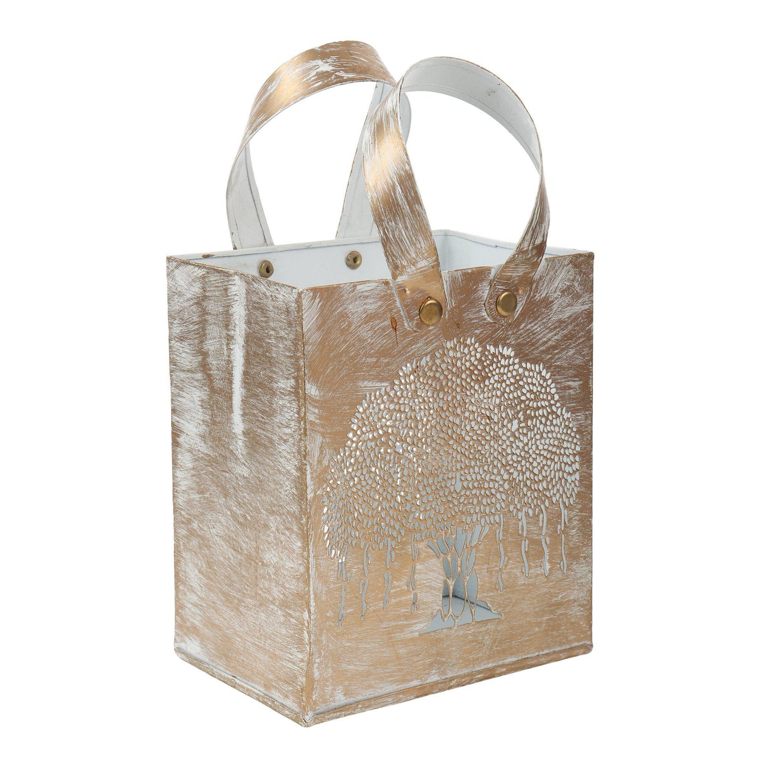 Gift Hamper In Morden Carry Bag-Iron Basket Bag-ONESKYSHOP