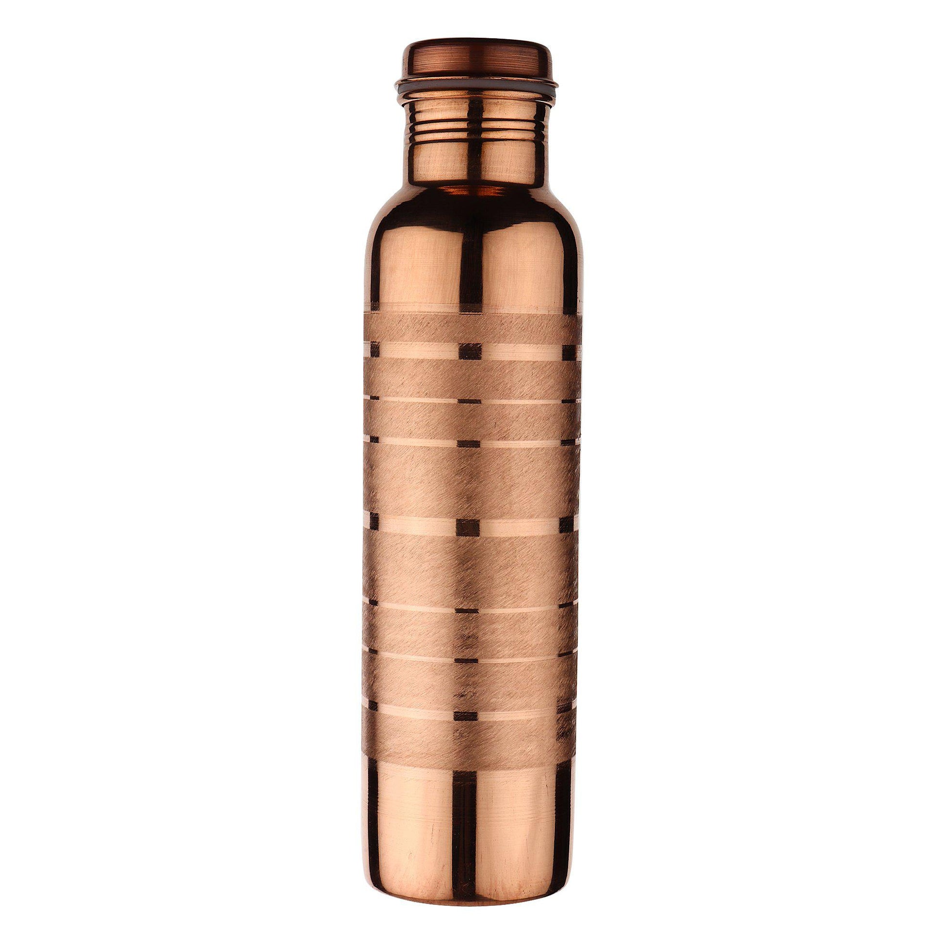 Plain Copper Water Bottle-Copper Bottle-ONESKYSHOP