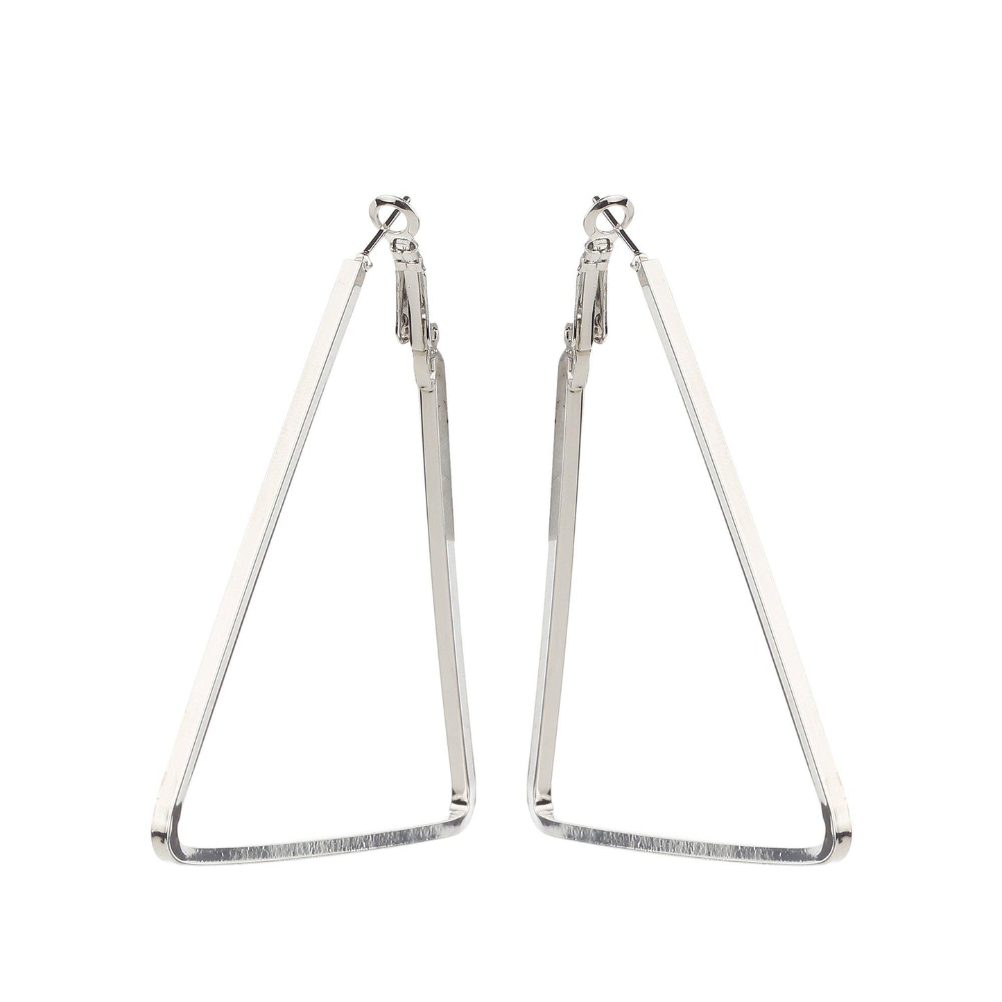Designer Triangle Drop Earrings-Earrings-ONESKYSHOP