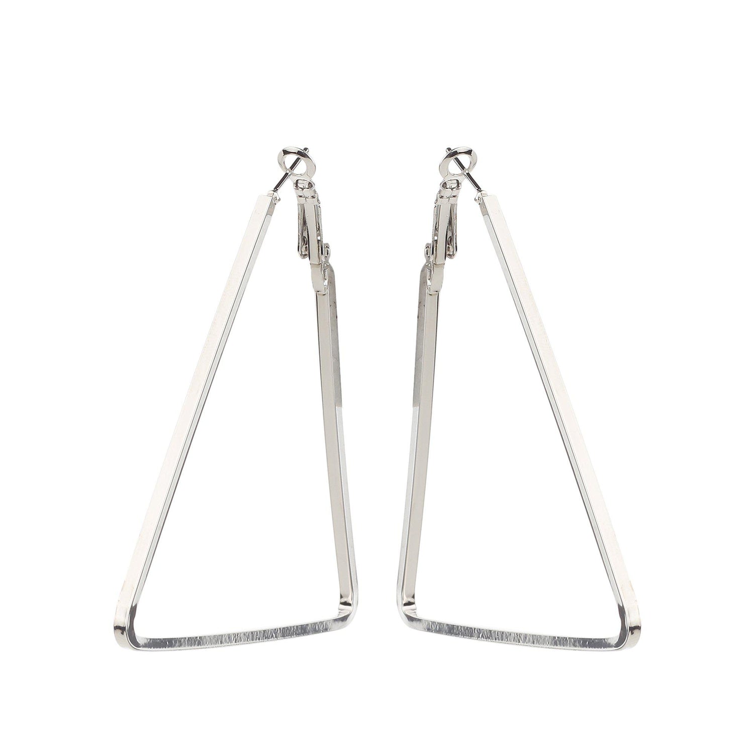 Designer Triangle Drop Earrings-Earrings-ONESKYSHOP