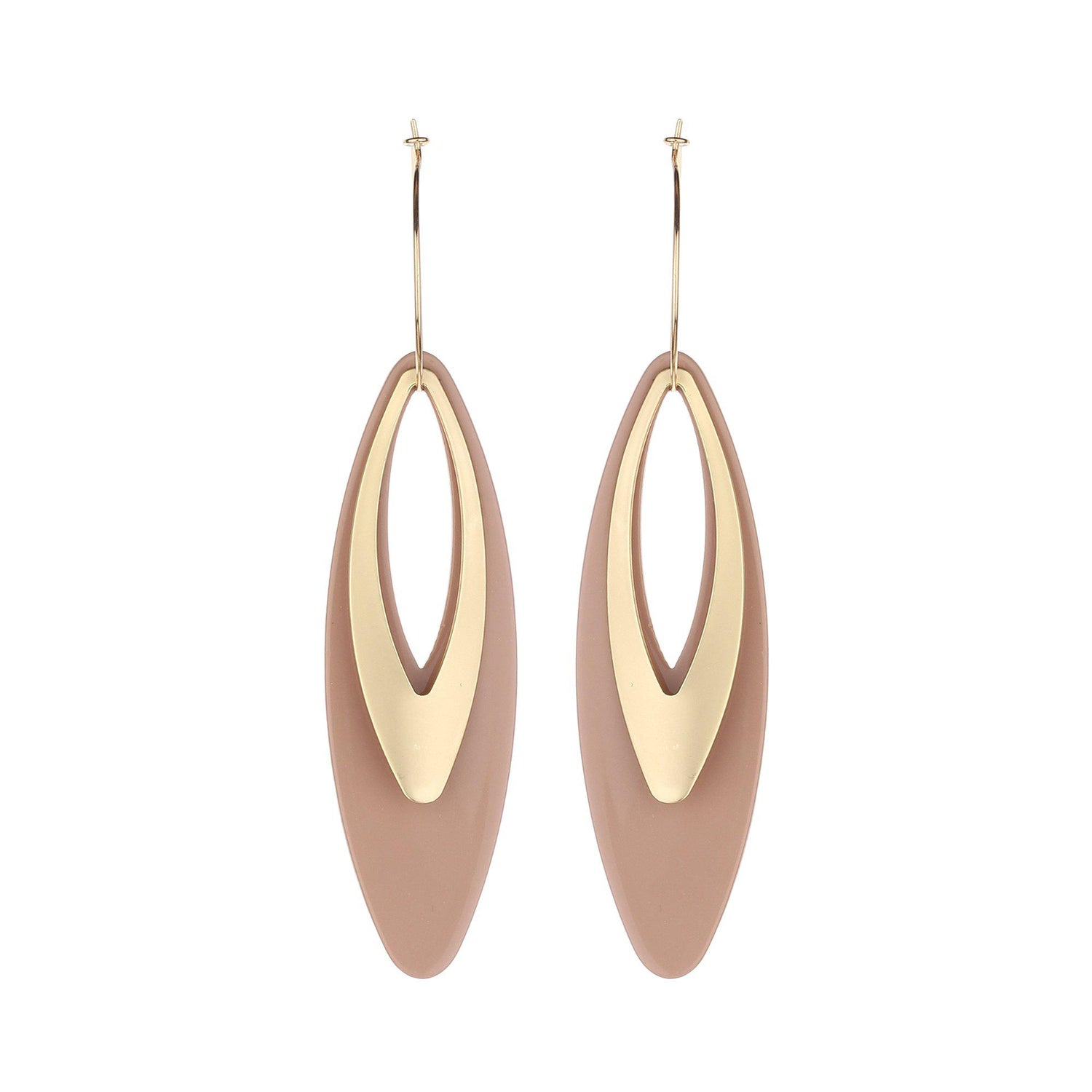 Designer Oval Shape Earrings-Earrings-ONESKYSHOP