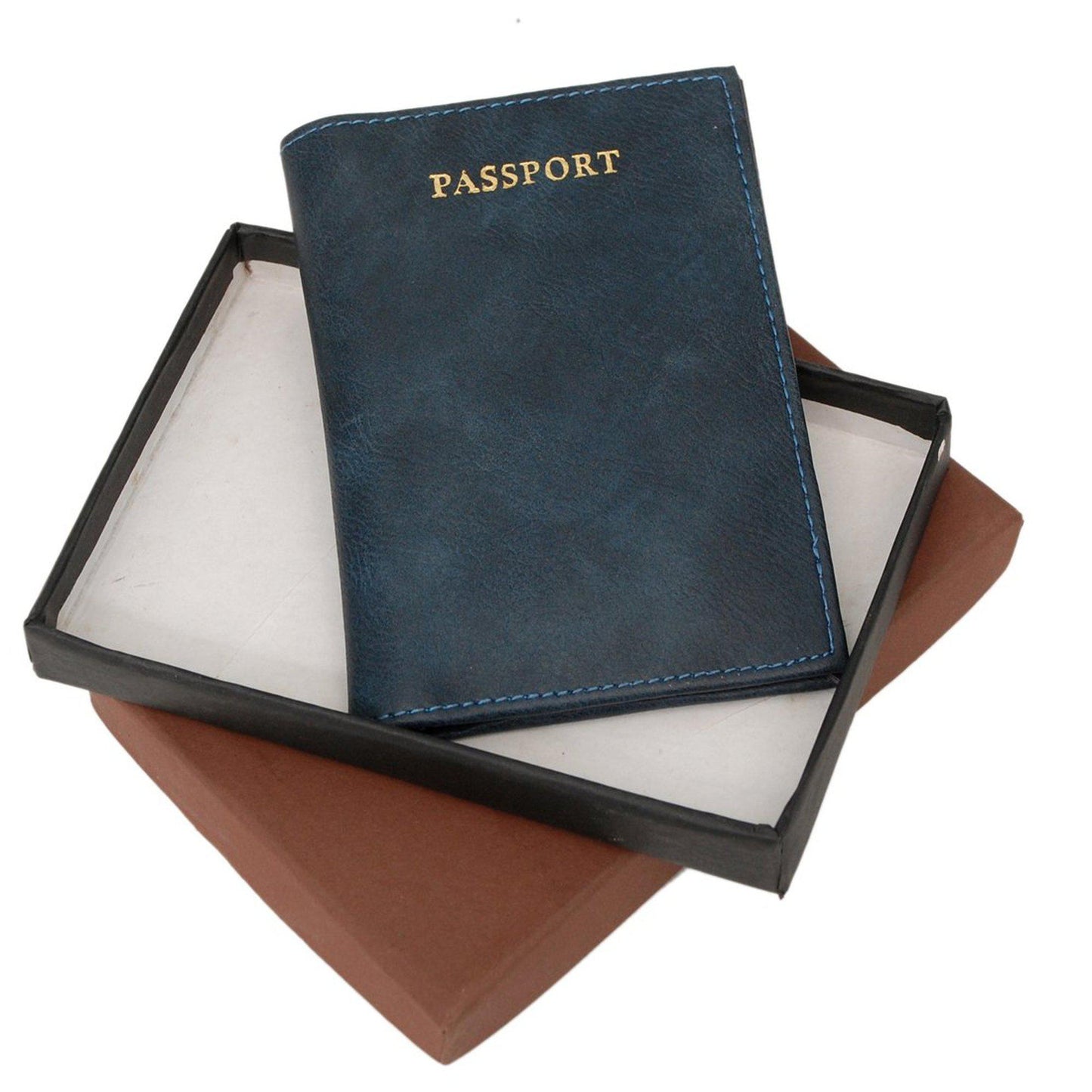 Blue Passport Holder-Gift Set-ONESKYSHOP