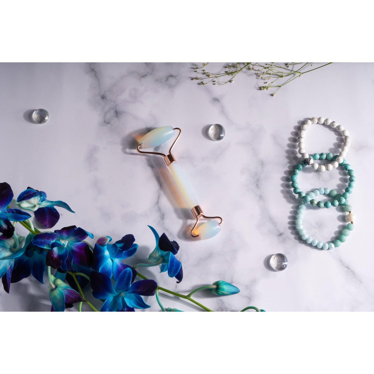 Opal Crystal Face Roller-SKIN CARE-ONESKYSHOP