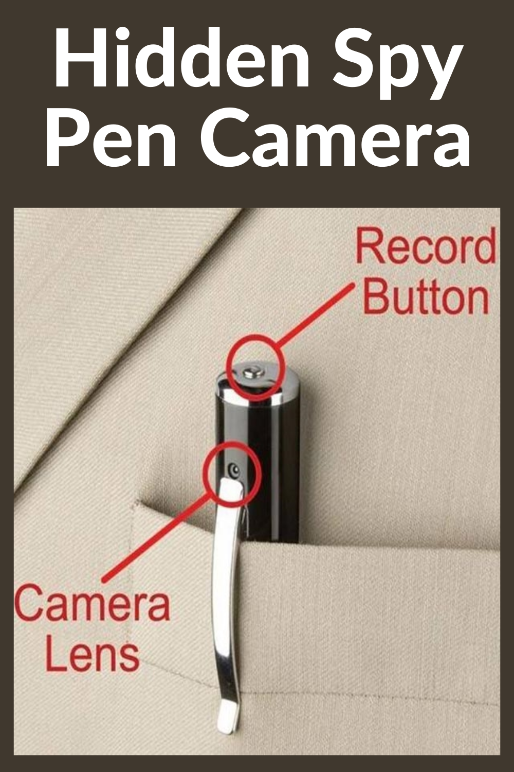 Secret Pen Camera