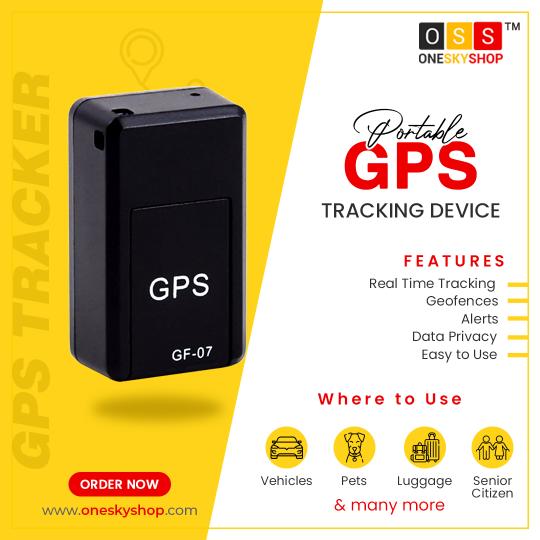 Portable GPS TRACKING DEVICE