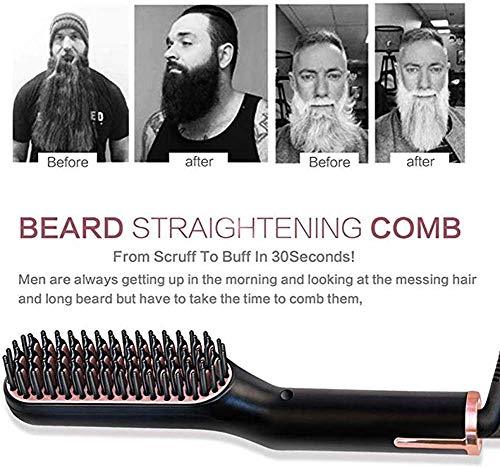 3 in 1 Beard and Hair Straightener Brush