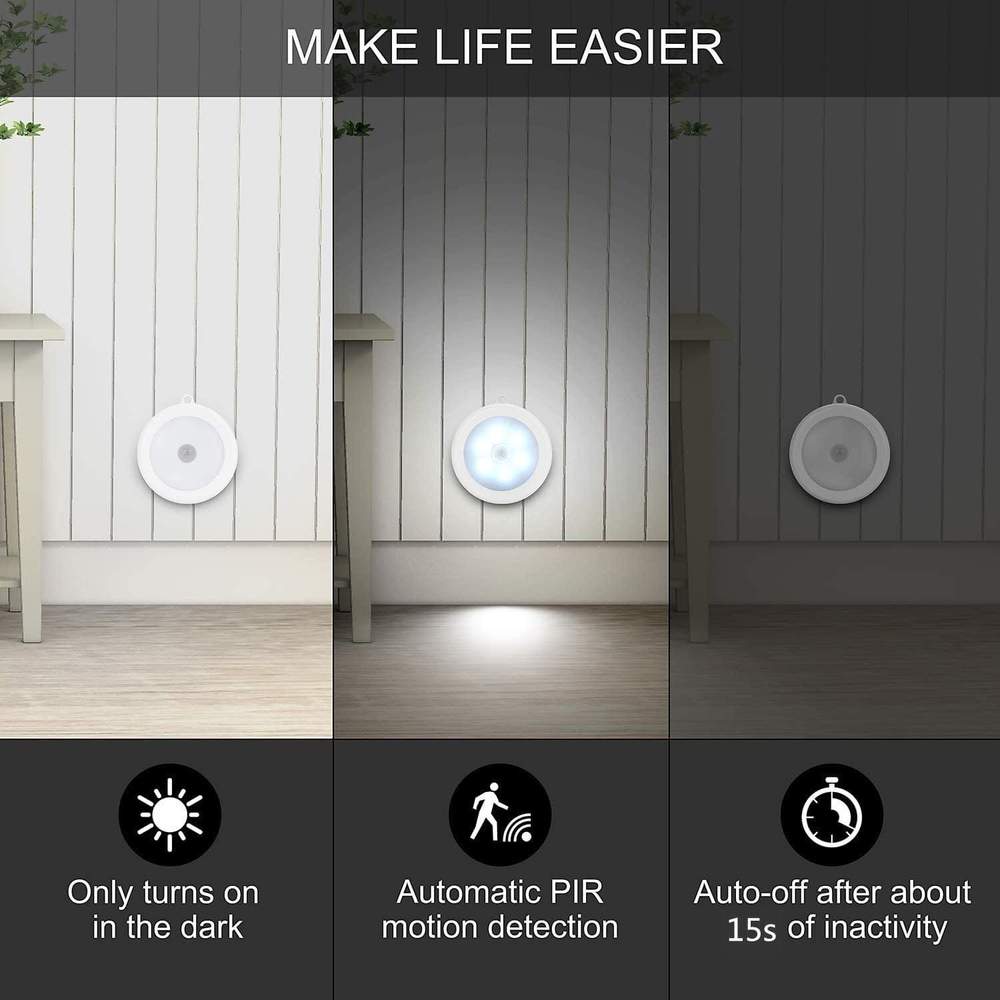 Motion Sensor Automatic Re-Chargeable Light